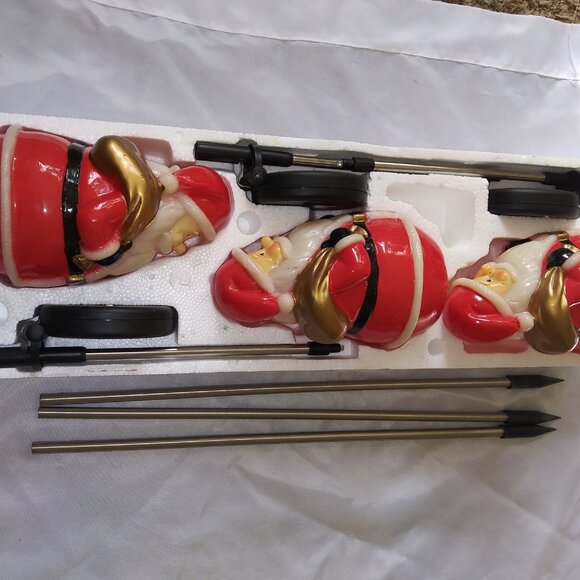 Westinghouse Santa Claus Solar Powered Led Lights 3 Piece Set - Picture 15 of 15